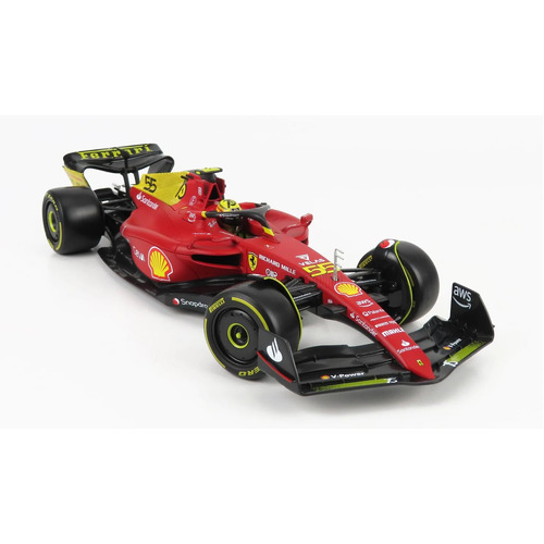 BBurago - 1/18 Ferrari Racing 2022 F1 75 Sainz #55