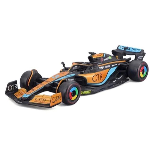 Bburago - 1/43 Race 2022 F-1 McLaren MCL 36 #3 Ricciardo