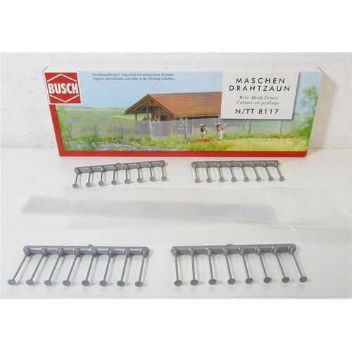 Busch - N Metal Industrial Fence