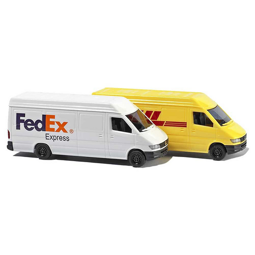 Busch - N MB Sprinter Set FedExDhl
