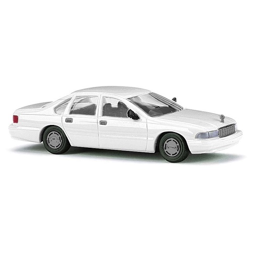 Busch - Chev. Caprice Sedan White