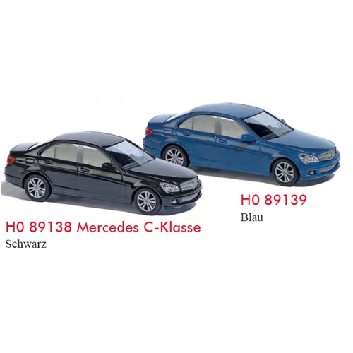 Busch - MB C Class Sedan Black
