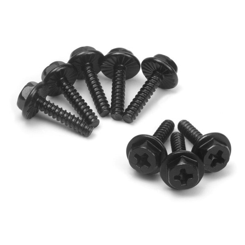 Blackzon Wheel Lock Bolts ST2.6*12mm (8pcs)