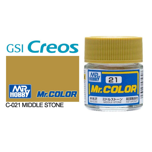 Mr Color - Semi Gloss Middle Stone - C-021