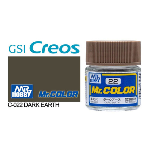 Mr Color - Semi Gloss Dark Earth - C-022