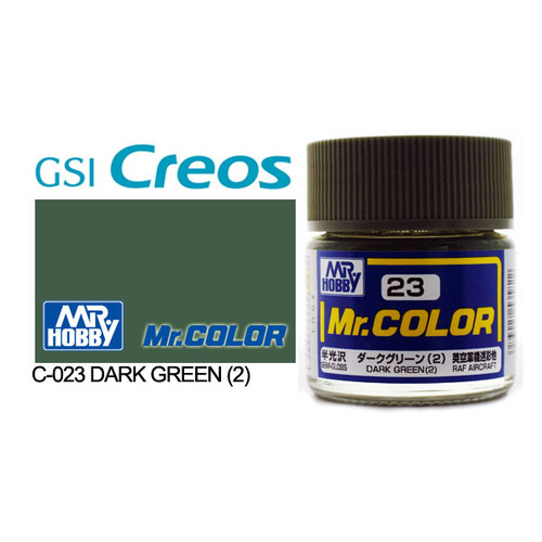 Mr Color - Semi Gloss Dark Green 2 - C-023
