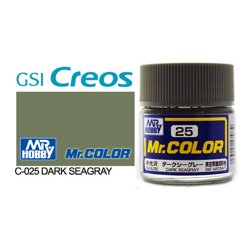 Mr Color - Semi Gloss Dark Sea Grey - C-025