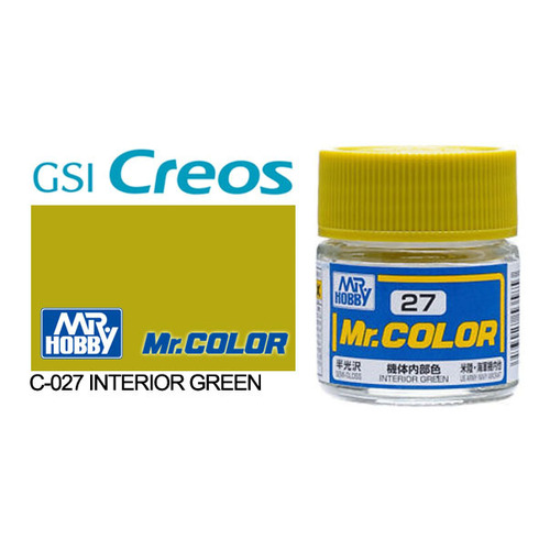 Mr Color - Semi Gloss Interior Green - C-027
