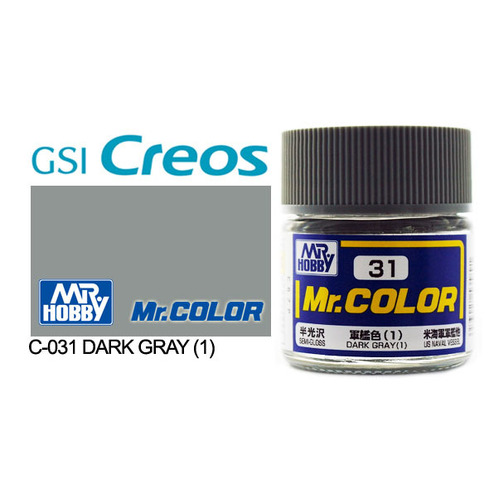 Mr Color - Semi Gloss Dark Grey 1 - C-031