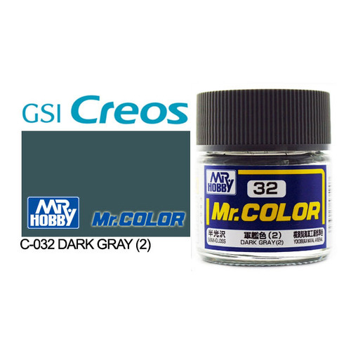 Mr Color - Semi Gloss Dark Grey 2 - C-032