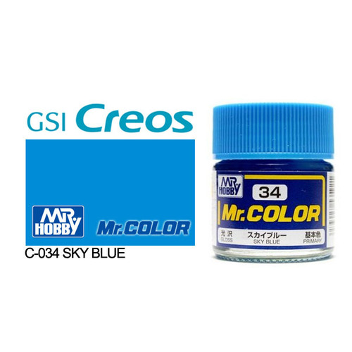Mr Color - Gloss Sky Blue - C-034