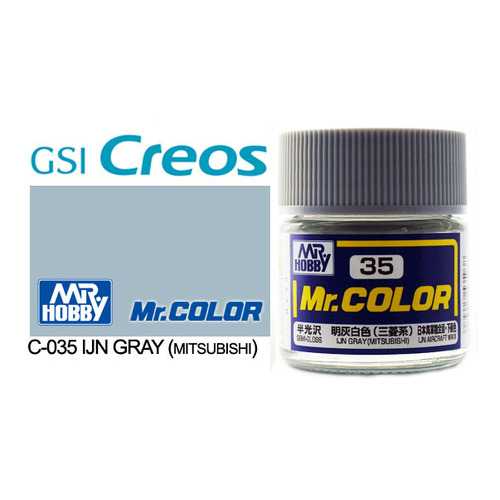 Mr Color - Semi Gloss IJN Grey (Mitsubishi) - C-035