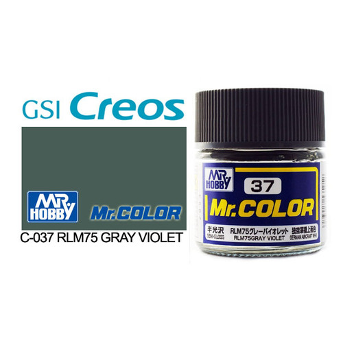 Mr Color - Semi Gloss RLM75 Grey Violet - C-037