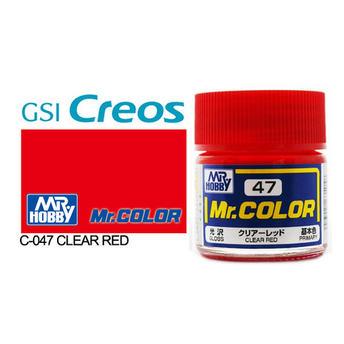 Mr Color - Gloss Clear Red - C-047