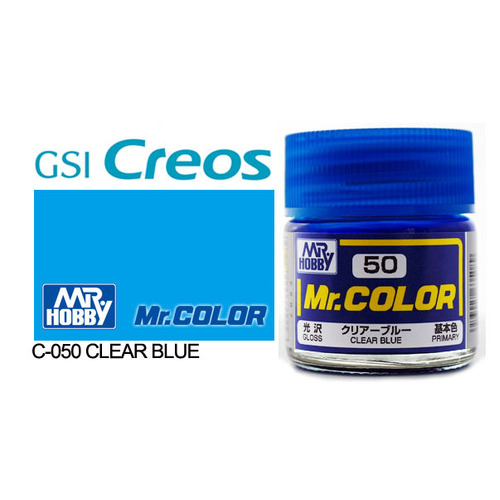 Mr Color - Gloss Clear Blue - C-050