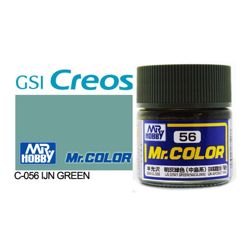Mr Color - Semi Gloss IJN Grey Green (Nakajima) - C-056