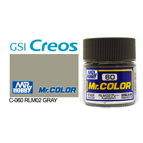 Mr Color - Semi Gloss RLM02 Grey - C-060