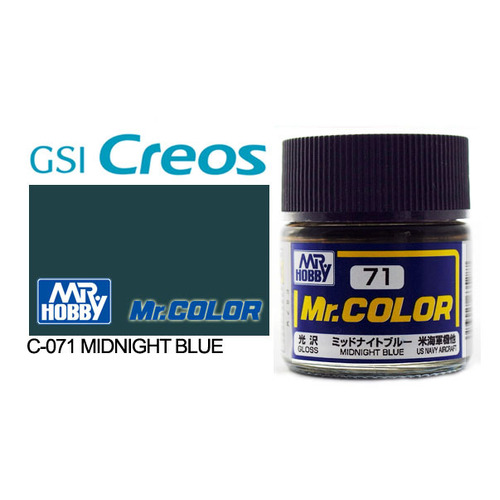 Mr Color - Gloss Midnight Blue - C-071