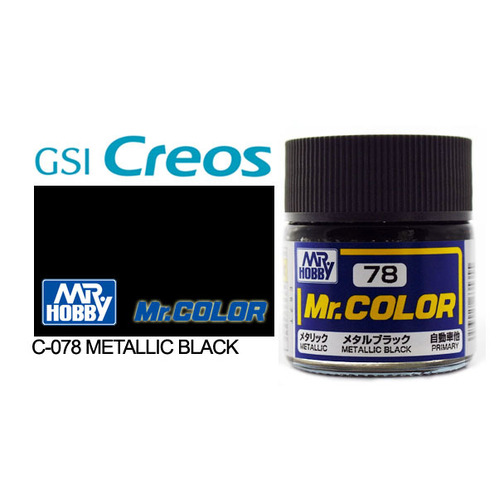 Mr Color - Metallic Black - C-078