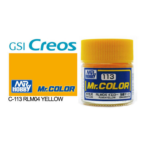 Mr Color - Semi Gloss RLM04 Yellow - C-113