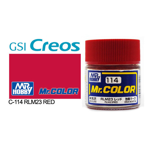 Mr Color - Semi Gloss RLM23 Red - C-114
