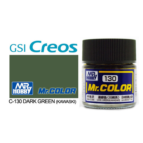 Mr Color - Semi Gloss Dark Green (Kawasaki) - C-130