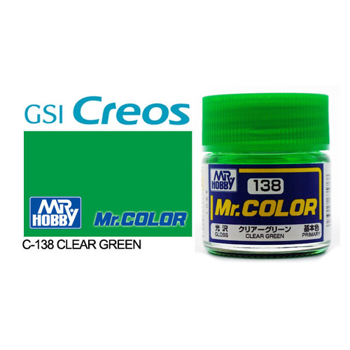 Mr Color - Gloss Clear Green - C-138