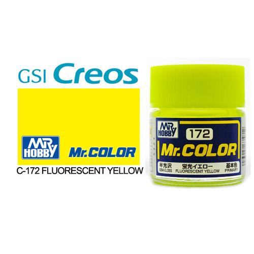 Mr Color - Gloss Fluororescent Yellow - C-172