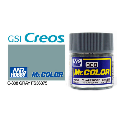 Mr Color - Semi Gloss Grey FS36375 - C-308