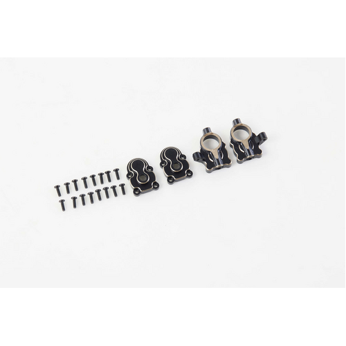 FMS FXC24 PORTAL AXLE COVER SET BLACK