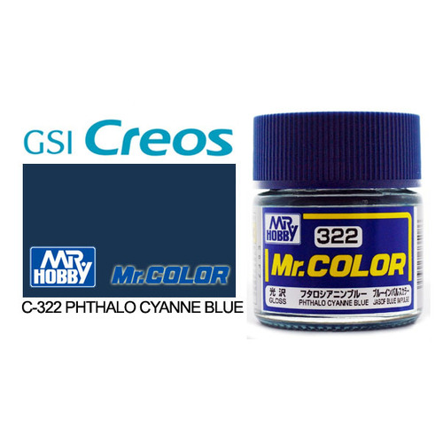 Mr Color - Gloss Phalocyanne Blue - C-322