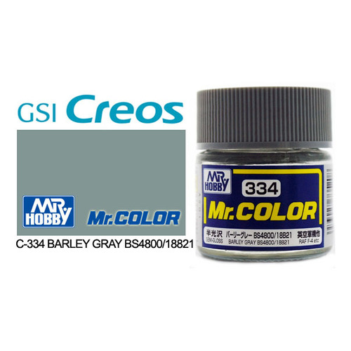 Mr Color - Semi Gloss Barley Grey BS4800/18B21 - C-334