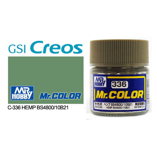 Mr Color - Semi Gloss Hemp BS4800/10B21  - C-336