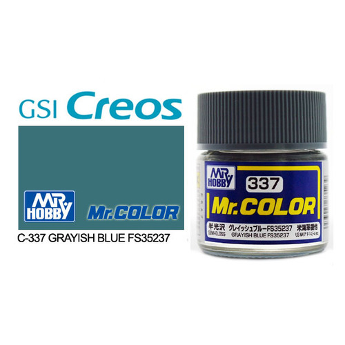 Mr Color - Semi Gloss Greyish Blue FS35237 - C-337
