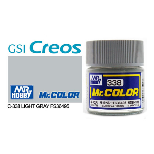 Mr Color - Semi Gloss Light Grey FS36495 - C-338