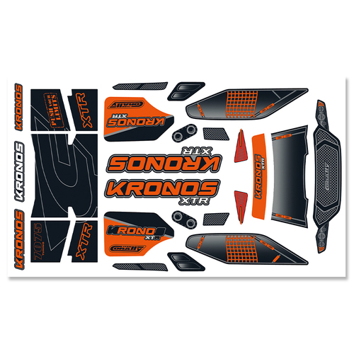 Team Corally - Body Decal Sheet  - Kronos XTR - 1 pc