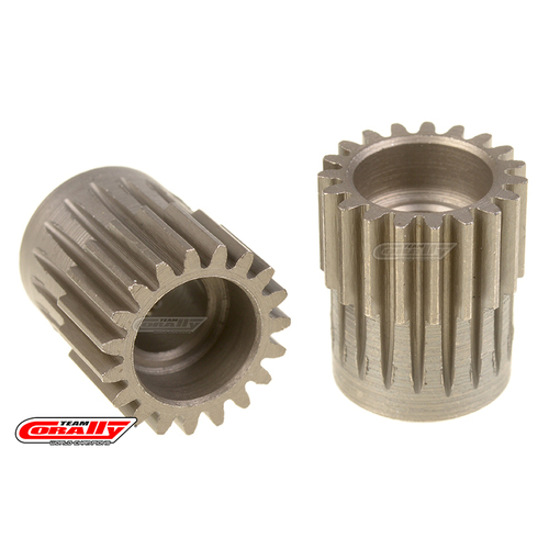 Team Corally - 48 DP Pinion – Short – Hardened Steel – 19 Teeth  - ø5mm