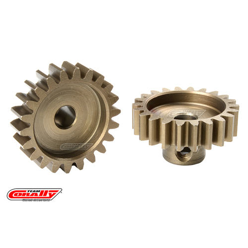 Team Corally - M1.0 Pinion – Short – Hardened Steel - 23 Teeth - ø5mm