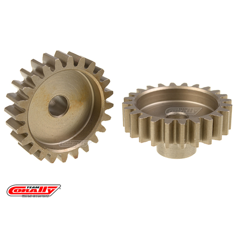 Team Corally - M1.0 Pinion – Short – Hardened Steel - 24 Teeth - ø5mm