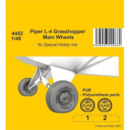 CMK 1/48 L-4 Grasshopper Main Wheels