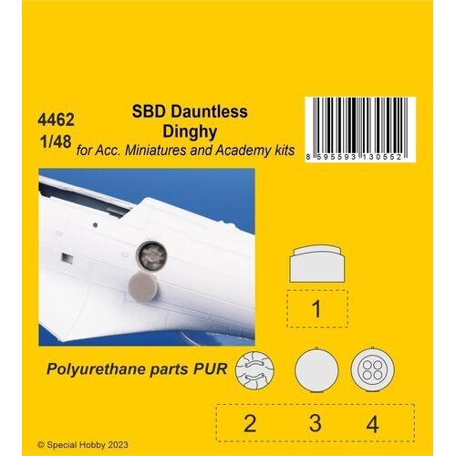 CMK 1/48 SBD Dauntless Dinghy  / for Acc. Miniatures and Academy kits