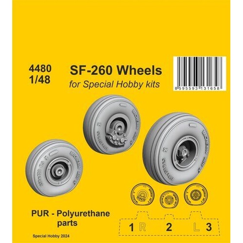 CMK 1/48 SF-260 Wheels / for SH kits