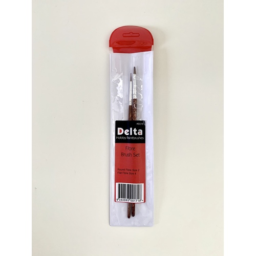 Delta - 2 Pce Brush Set