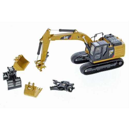 Diecast Masters - 1/64 CAT 320F L Hydraulic Excavator with Work Tools - 85636