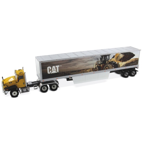 Diecast Masters - 1/50 Cat CT660 Day Cab Tractor w/ Mural Trailers