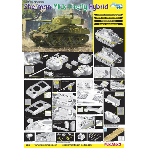 Dragon 1/35 Sherman Mk.Ic Firefly Hybrid [6228]