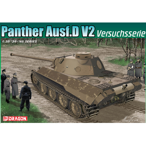 Dragon 1/35 Panther Ausf.D V2 Versuchsserie (Smart Kit) [6830]