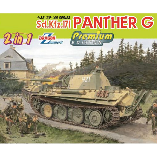 Dragon 1/35 Sd.kfz.171 Panther G Plastic Model Kit