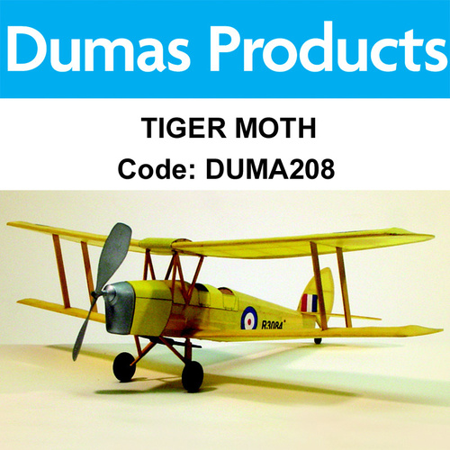 Dumas - R/Powered Tiger Moth 17.5 Wing