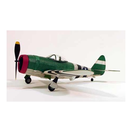 Dumas - P-47 Thunderbolt Wooden Model Kit (Walnut Scale)
